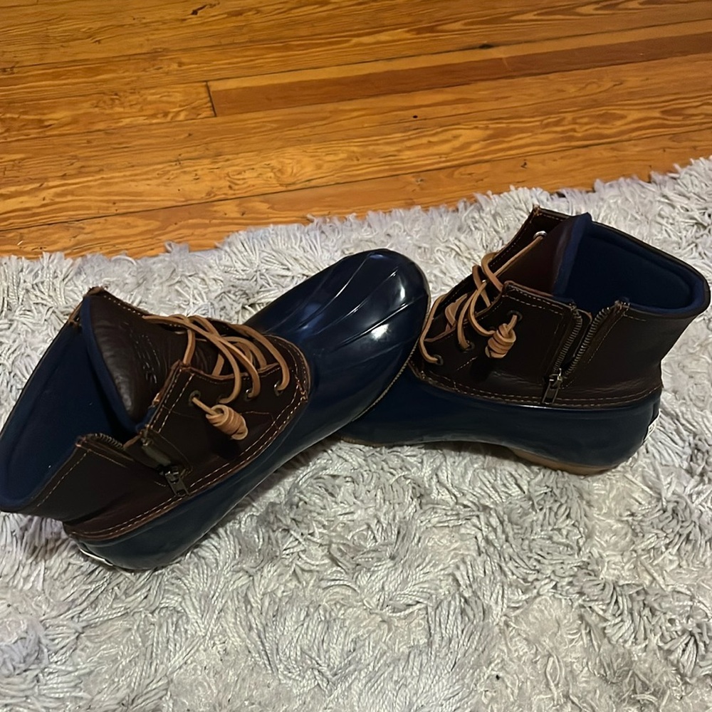 Sperry Blue Duck rain/snow boots size women’s 10
